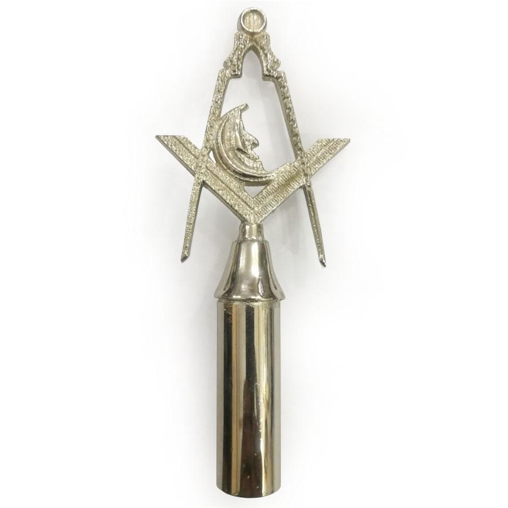 Junior Deacon Blue Lodge Rod Top - Silver or Gold - Bricks Masons