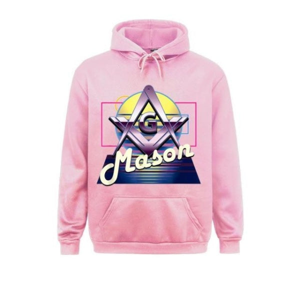 Master Mason Blue Lodge Hoodie - Square & Compass G (Multiple Colors) - Bricks Masons