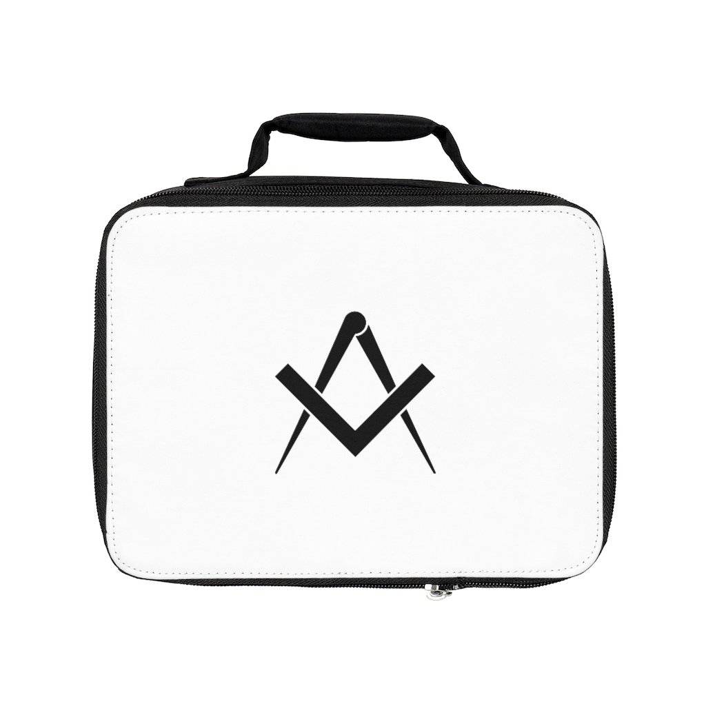 Master Mason Blue Lodge Lunch Bag - Fully lined and insulated - Bricks Masons