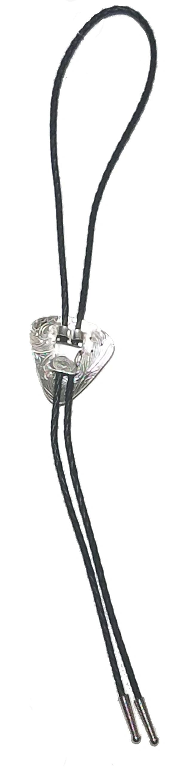 Master Mason Blue Lodge Bolo Tie -Sterling Silver Plated Square & Compass - Bricks Masons