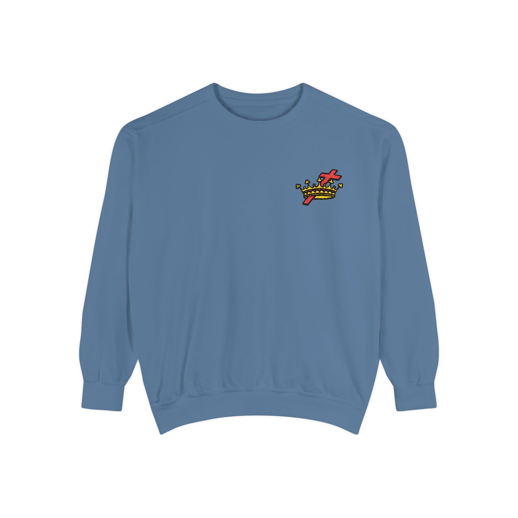 Lady Knights Cyrene Sweatshirt - Cross & Crown Front Embroidery - Bricks Masons