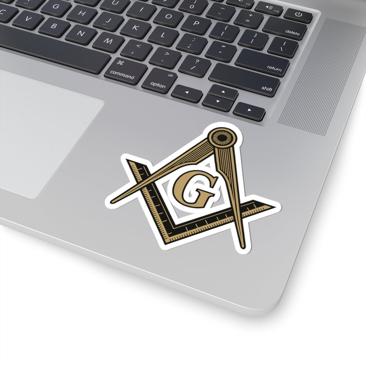 Master Mason Blue Lodge Sticker Decal - Kiss-Cut Glossy Paper - Bricks Masons