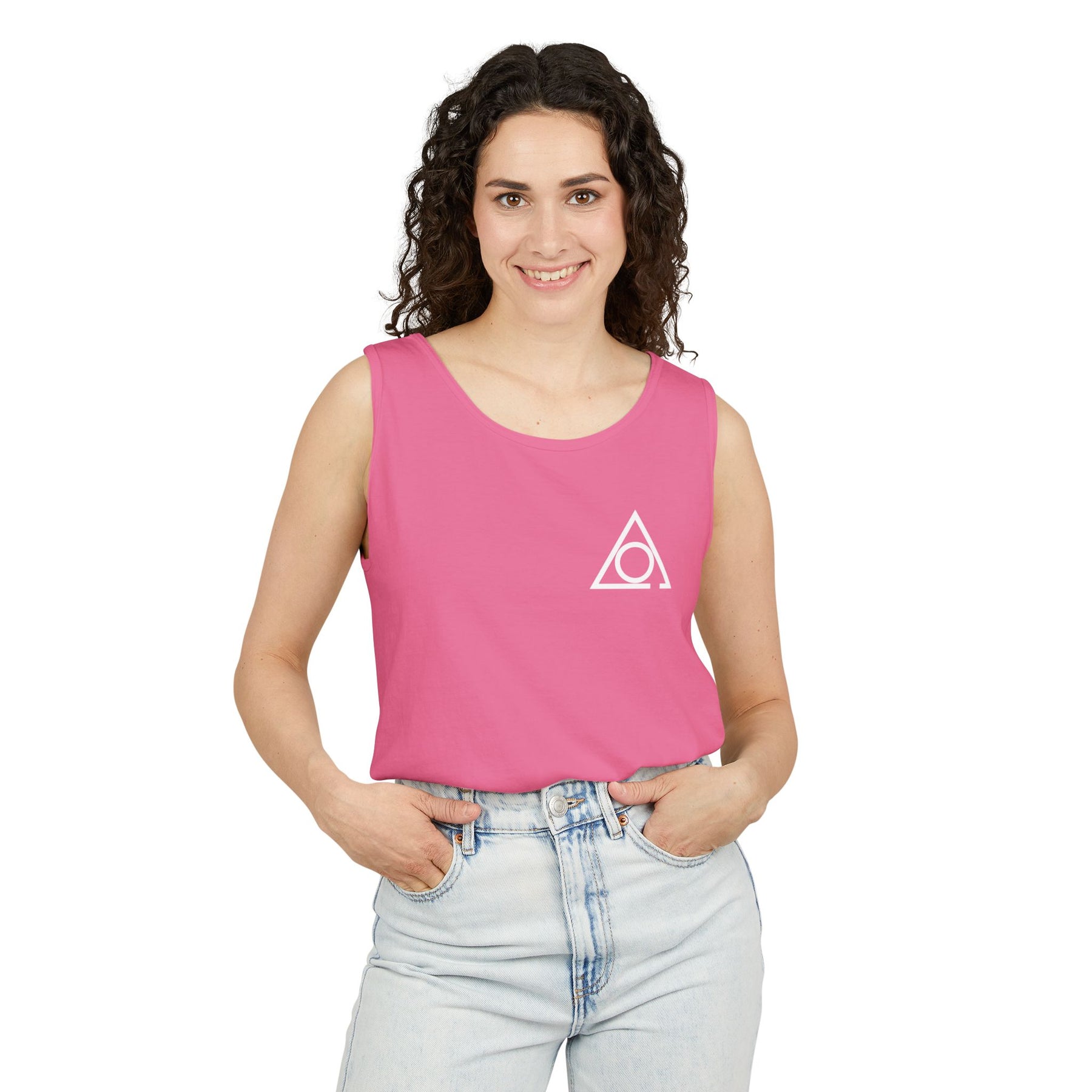 LOCOP Tank Top - Cotton Garment-Dyed Various Colors - Bricks Masons