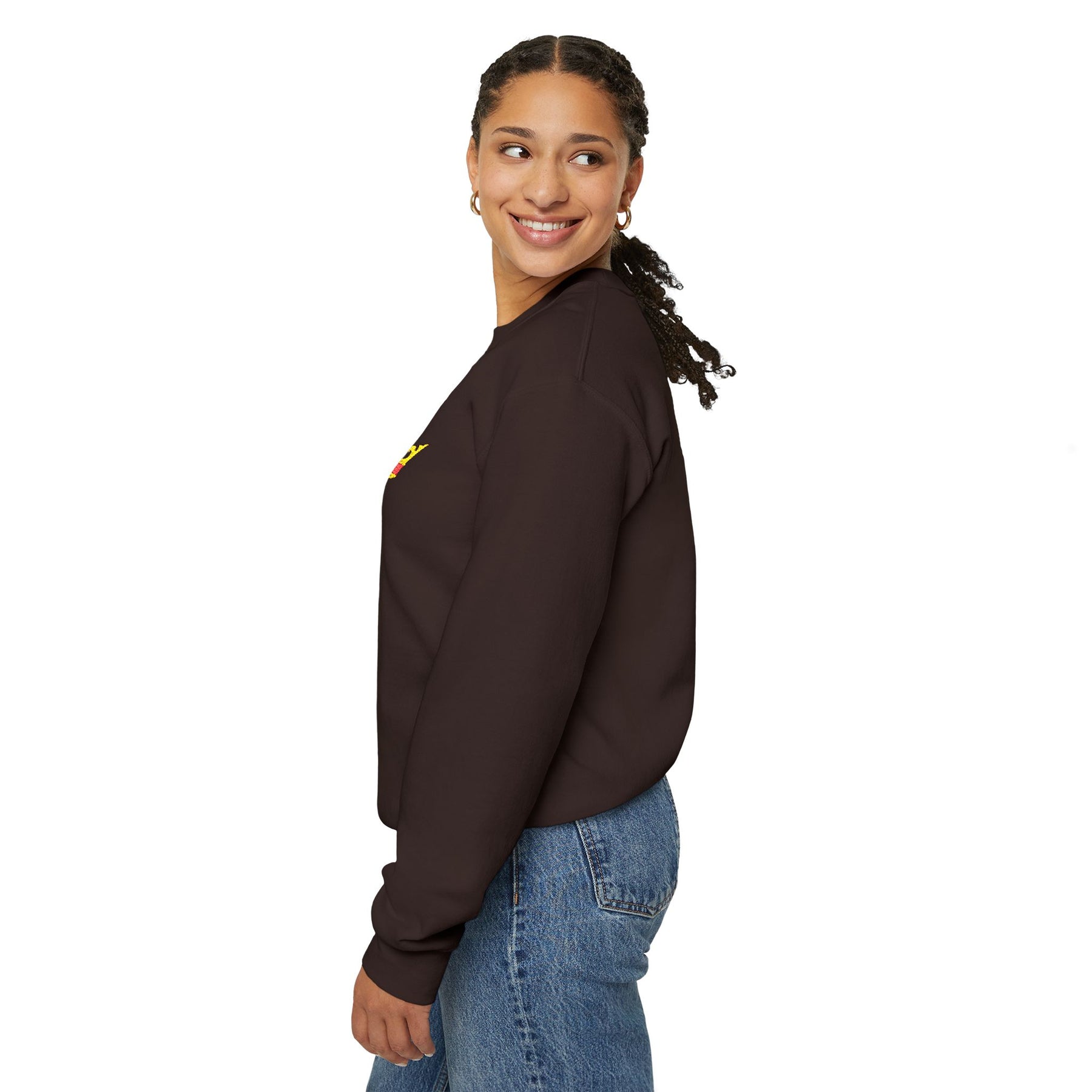 PYCH Sweatshirt - Crewneck Front Chest Crest - Bricks Masons