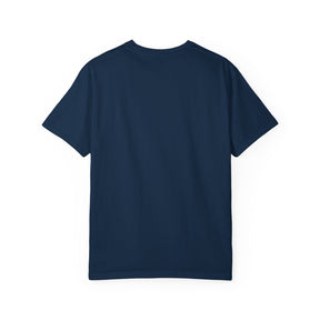 Master Mason Blue Lodge T-Shirt - Garment-Dyed USA Flag Mason - Bricks Masons