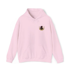 DOI Hoodie - Soft Cotton Poly Blend Front Stitch Detail - Bricks Masons
