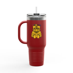Royal Order of Jesters Ringneck Tumbler - 40oz Stainless Steel & Insulated - Bricks Masons