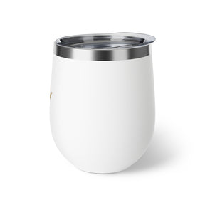 Master Mason Blue Lodge Vacuum Cup - Golden Square & Compasses with G - Bricks Masons