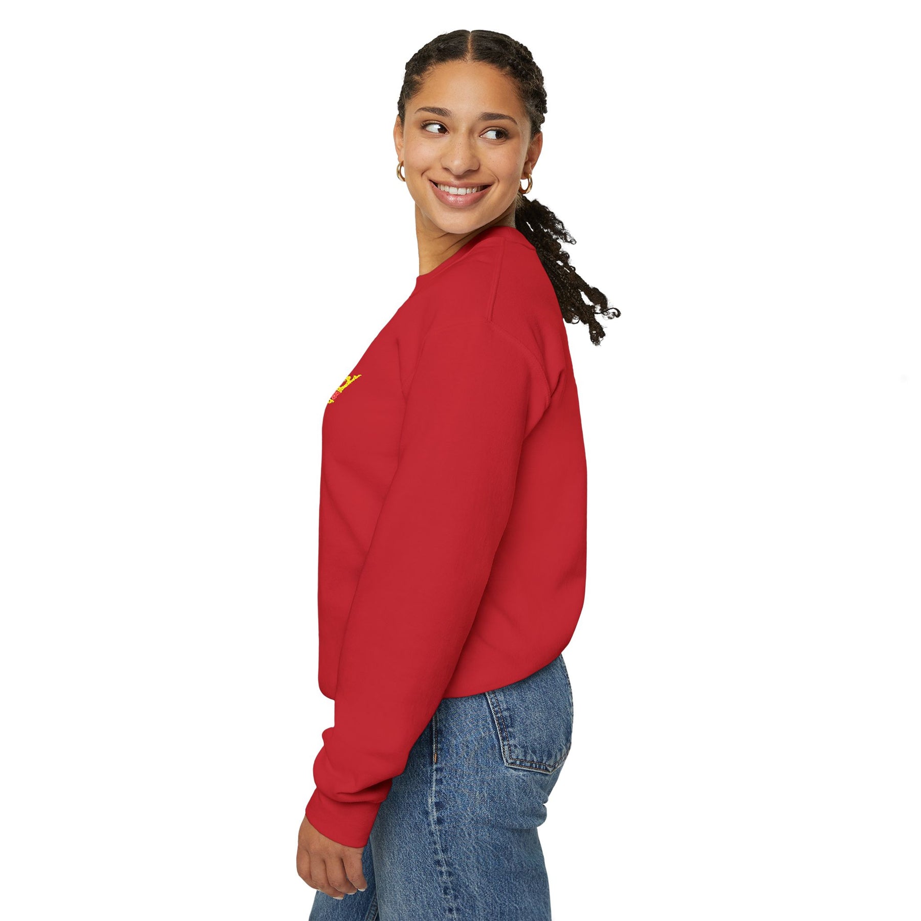 PYCH Sweatshirt - Crewneck Front Chest Crest - Bricks Masons