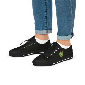 Knight Masons Sneaker - Low Top Sneaker Black & White - Bricks Masons