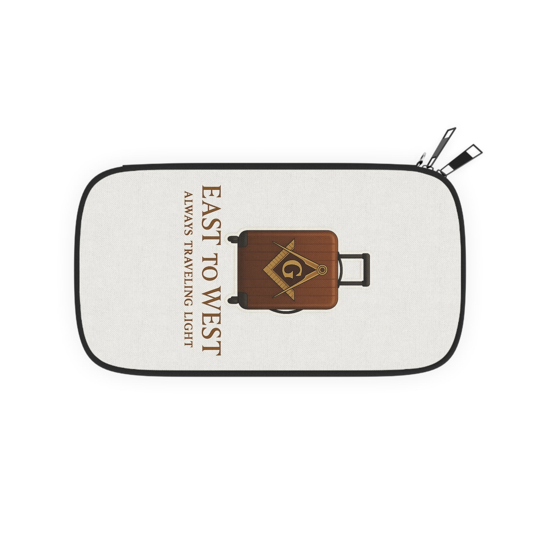 Master Mason Blue Lodge Passport Wallet - Always Traveling Light - Bricks Masons