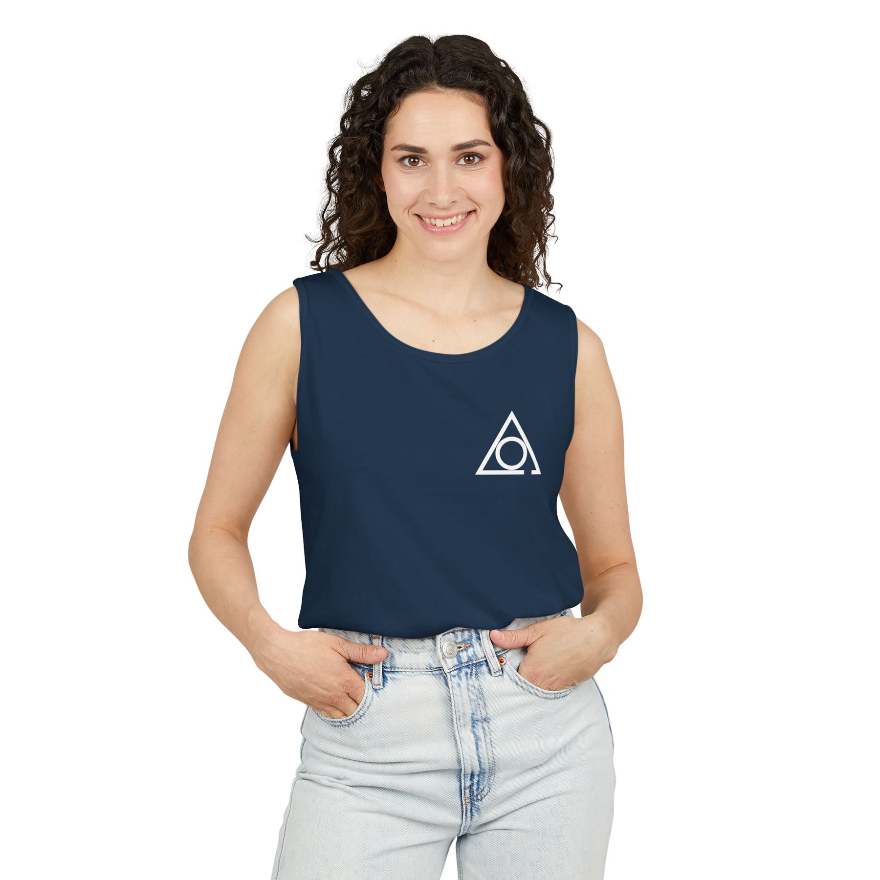 LOCOP Tank Top - Cotton Garment-Dyed Various Colors - Bricks Masons