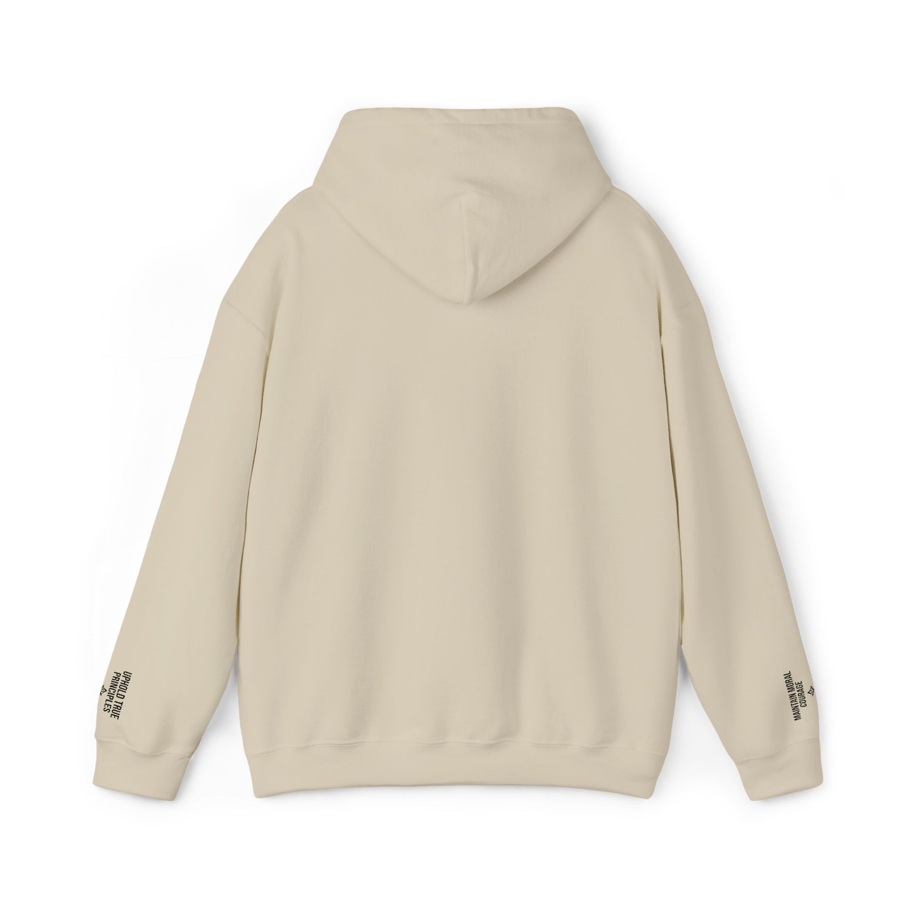 Master Mason Blue Lodge Hoodie - Strength Front & Sleeves Embroidery - Bricks Masons