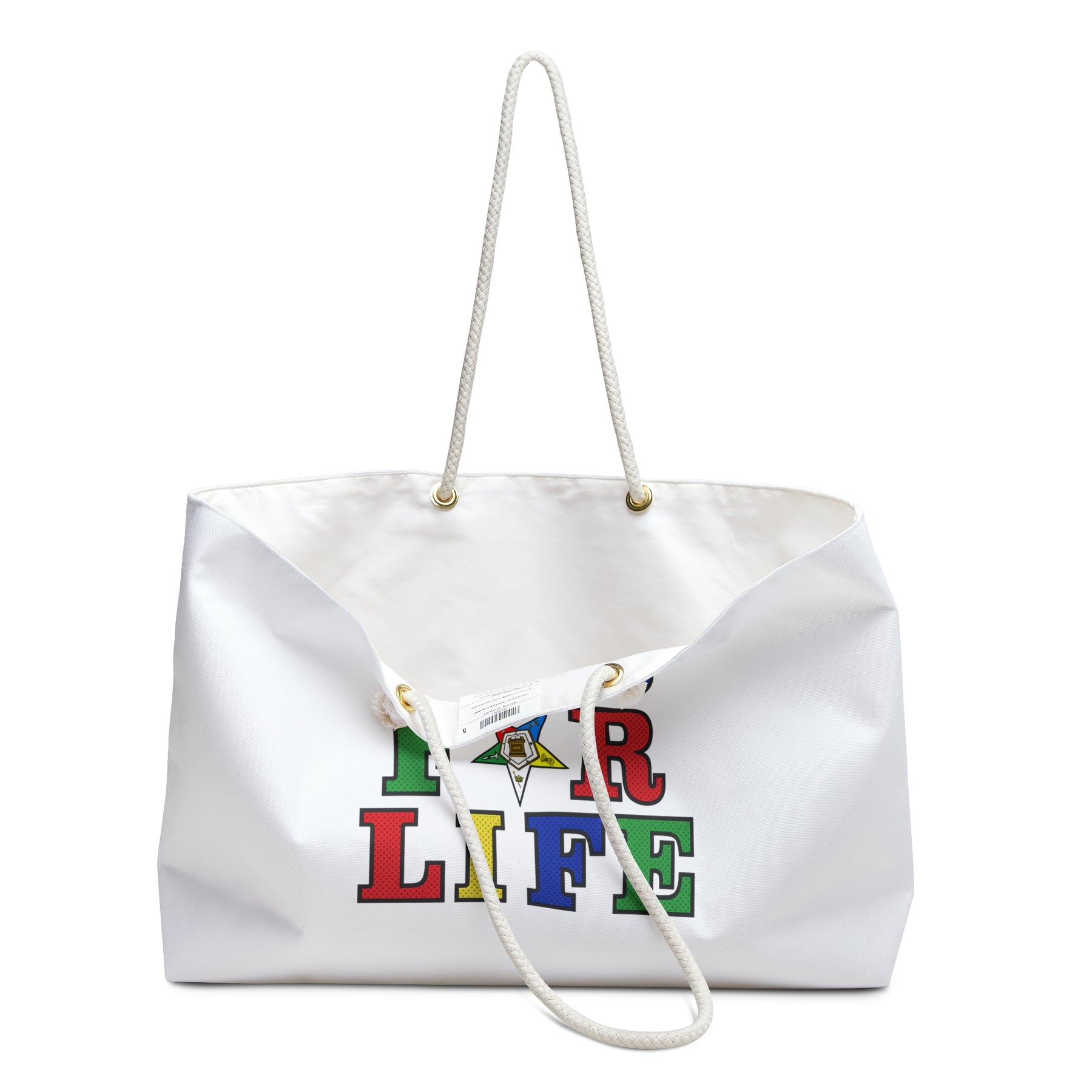 OES Travel Bag - OES For Life Spun Polyester Weekender Bag - Bricks Masons