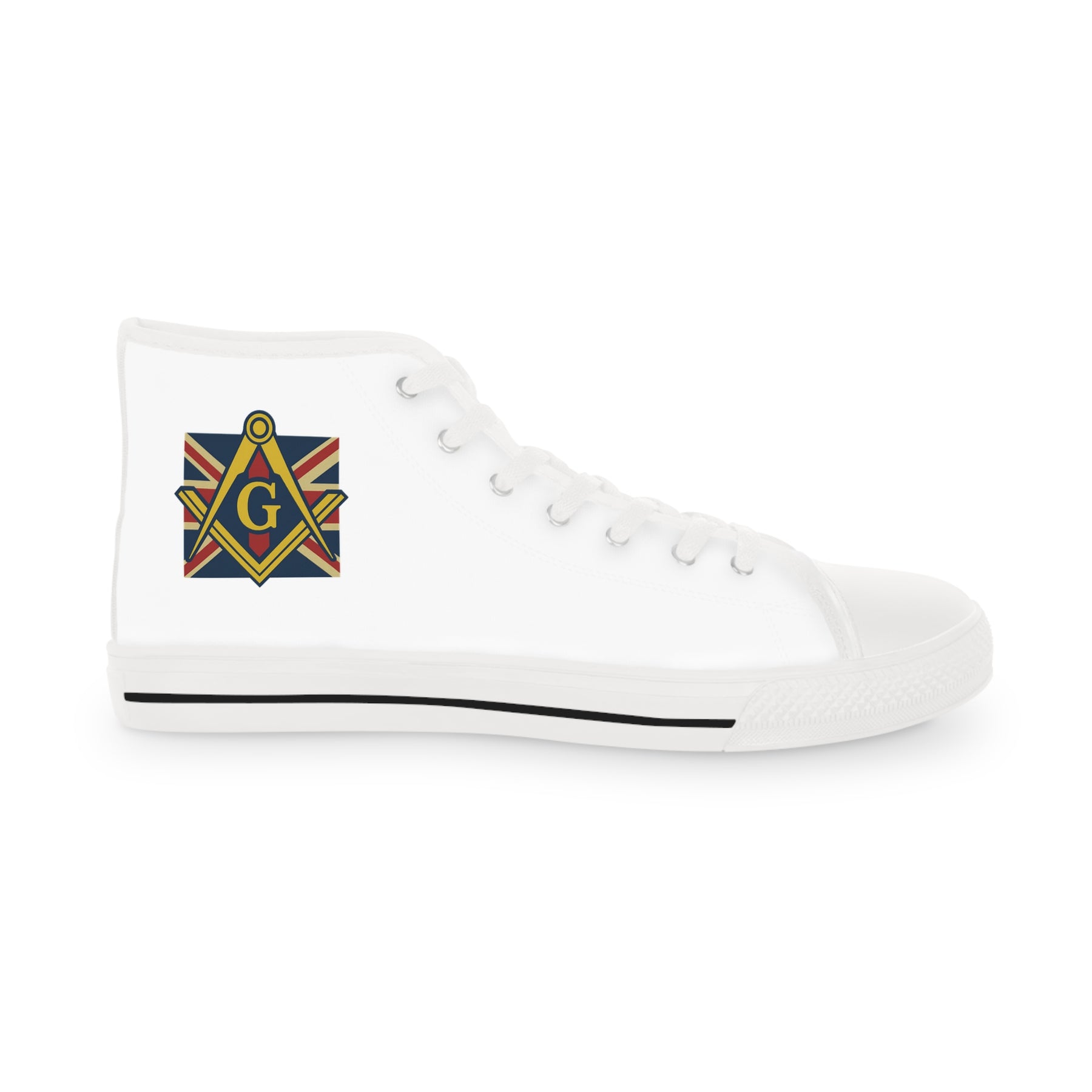 Master Mason Craft Sneaker - High Top Black & White S&C G - Bricks Masons