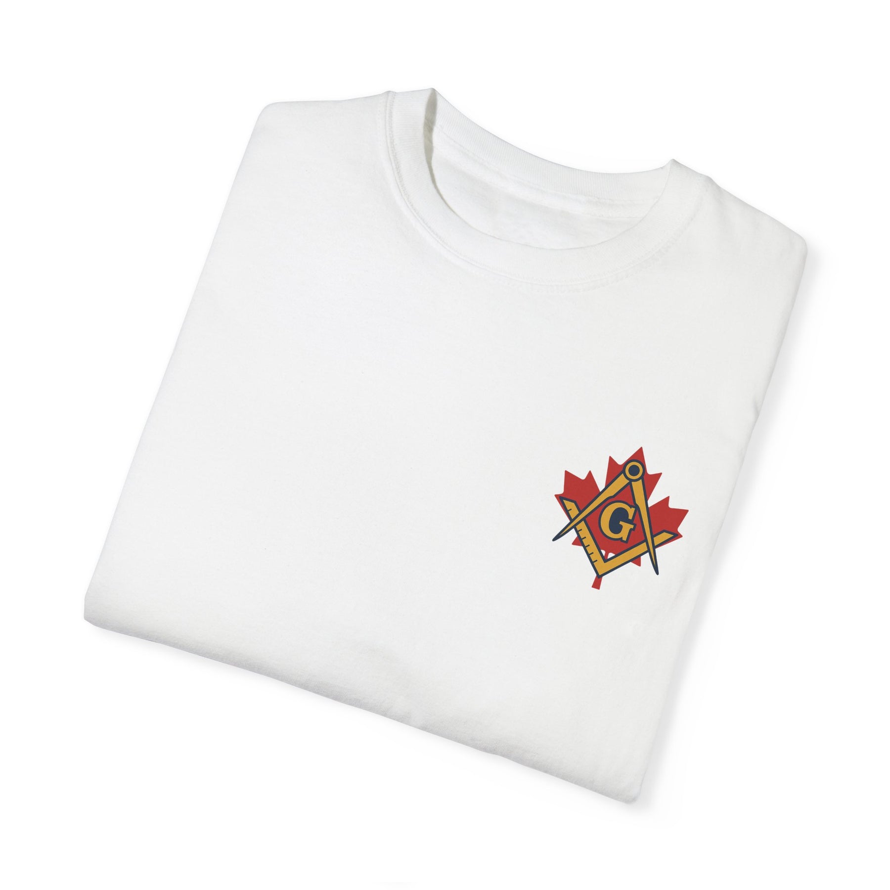 Master Mason Blue Lodge Canada Jurisdiction T-Shirt - Canada Mason Square & Compass G - Bricks Masons