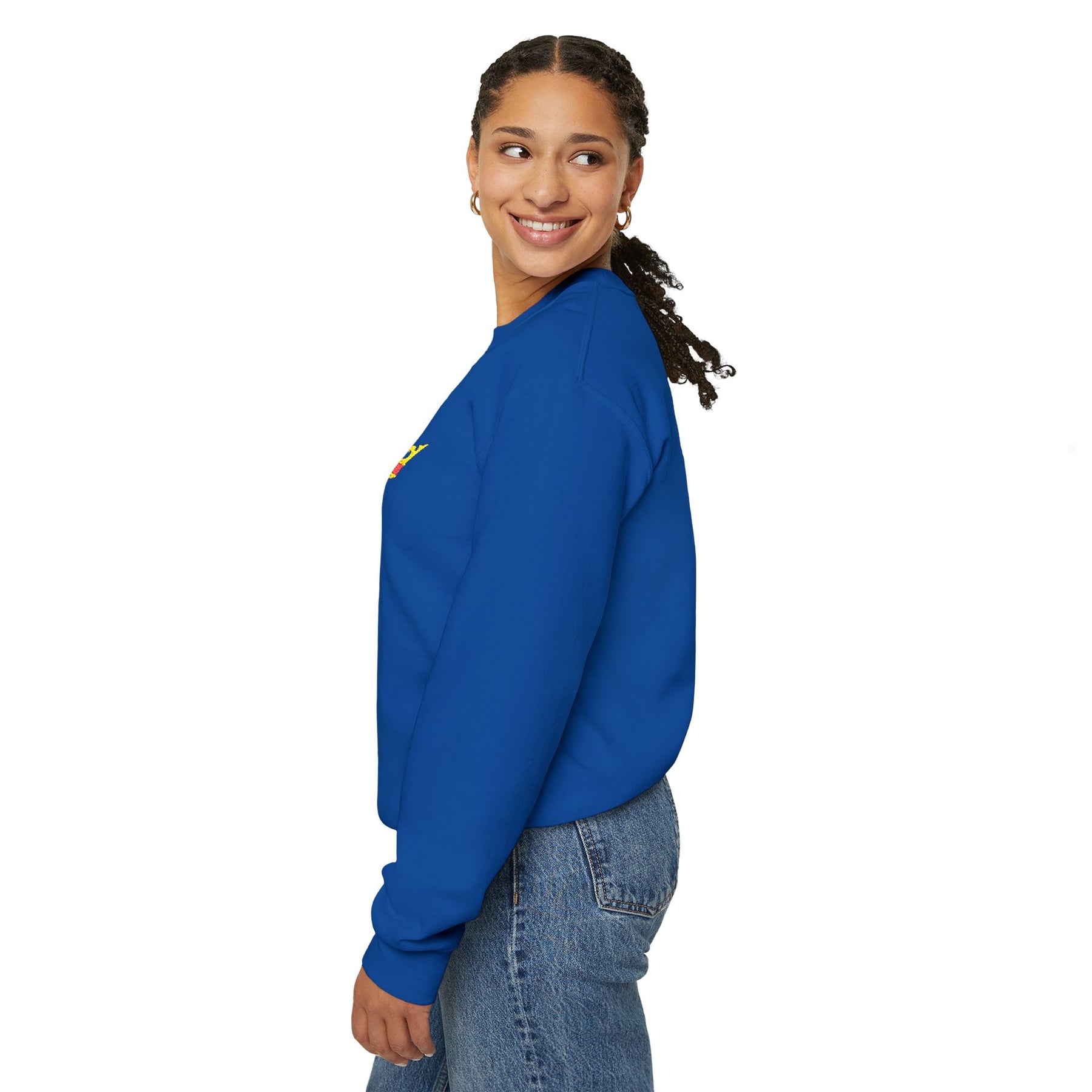 PYCH Sweatshirt - Crewneck Front Chest Crest - Bricks Masons