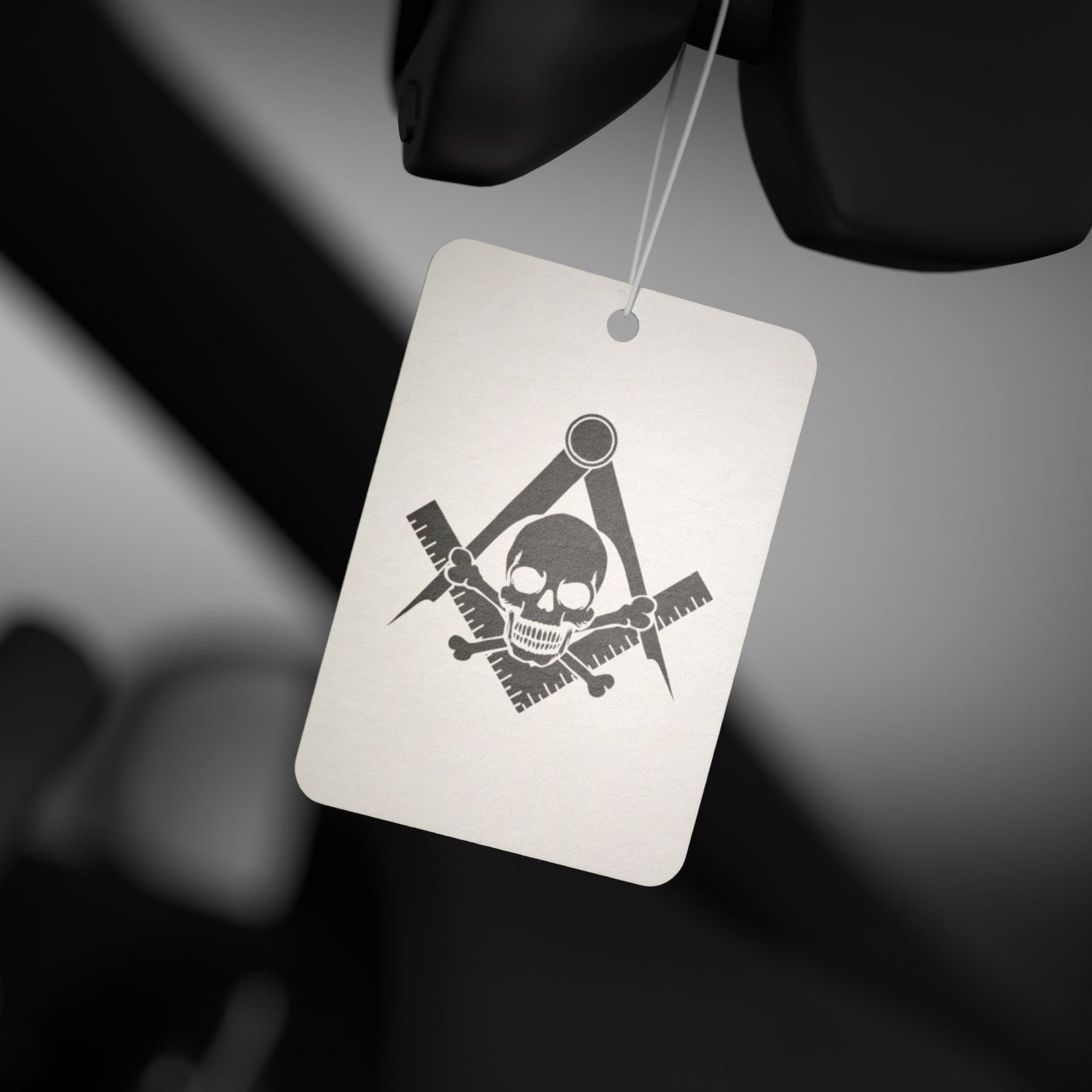 Widows Sons Car Air Freshener - Skull Symbol Freshness - Bricks Masons