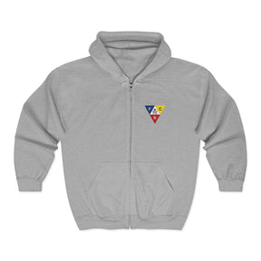 Knights of Pythias Hoodie - Zip Up Jacket Two-Side Embroidery - Bricks Masons