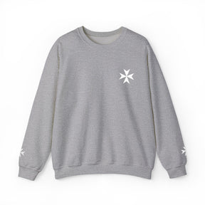 Order of Saint Lazarus Sweatshirt - Crewneck Signature Stitch Design - Bricks Masons
