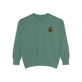DOI Sweatshirt - Symbolic Embroidery Crewneck - Bricks Masons