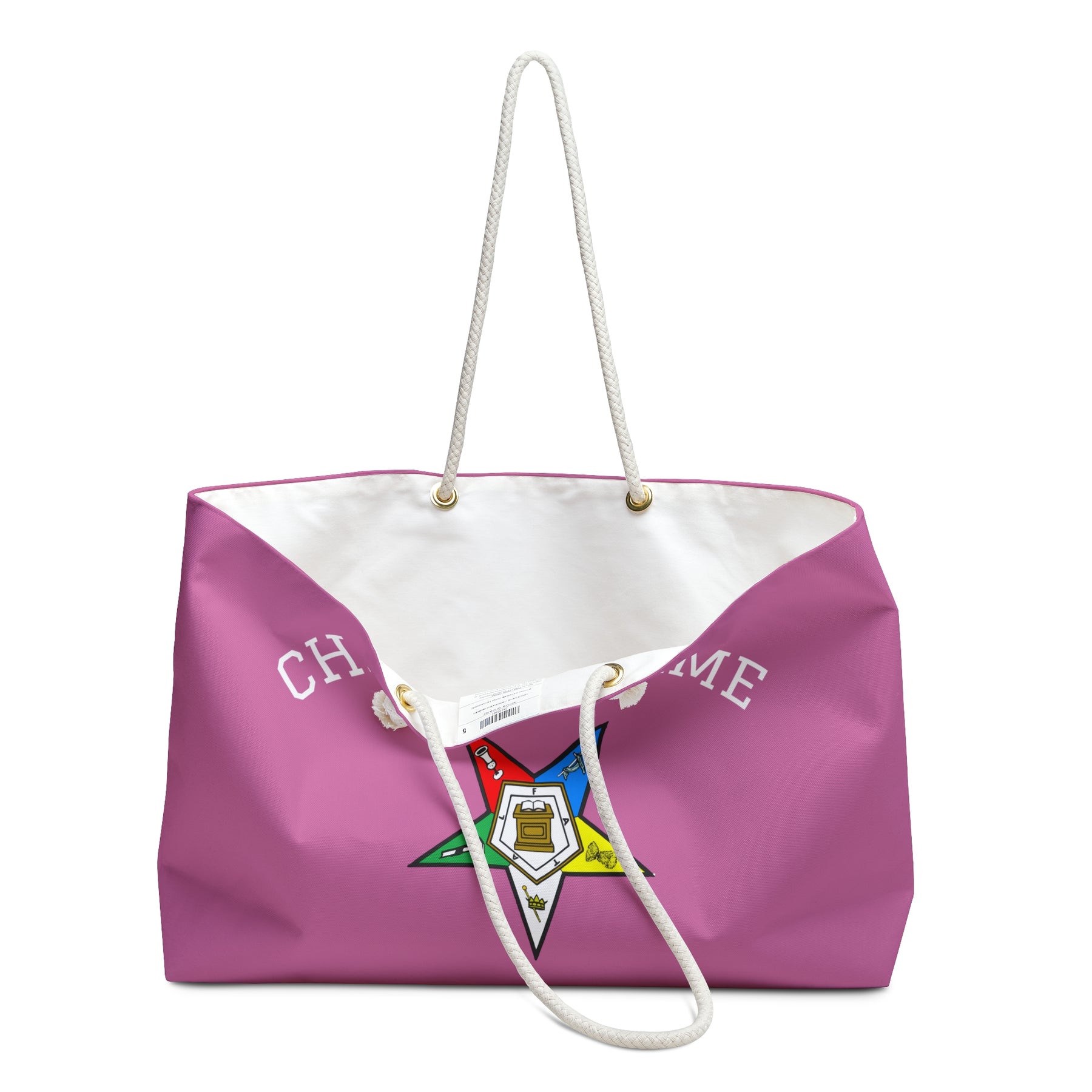 OES Travel Bag - Customizable Spun Polyester Weekender Bag - Bricks Masons