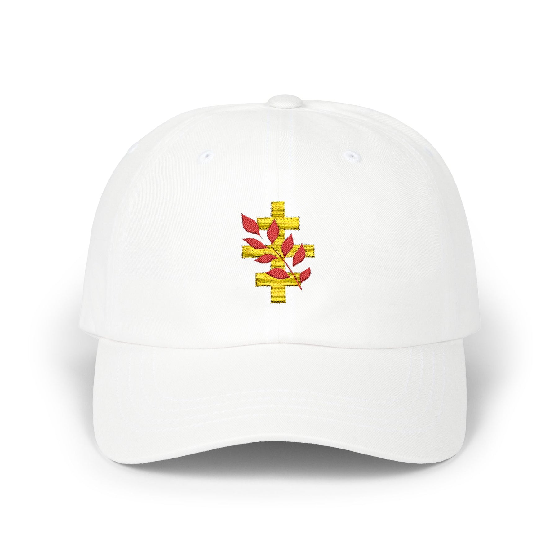 Red Branch of Eri Baseball Cap - Cotton Red & Gold Emblem Various Colors - Bricks Masons