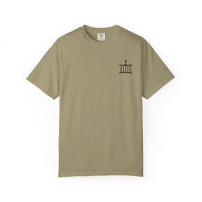 St. Lawrence the Martyr T-Shirt - Cotton Garment-Dyed Tee Various Colors - Bricks Masons