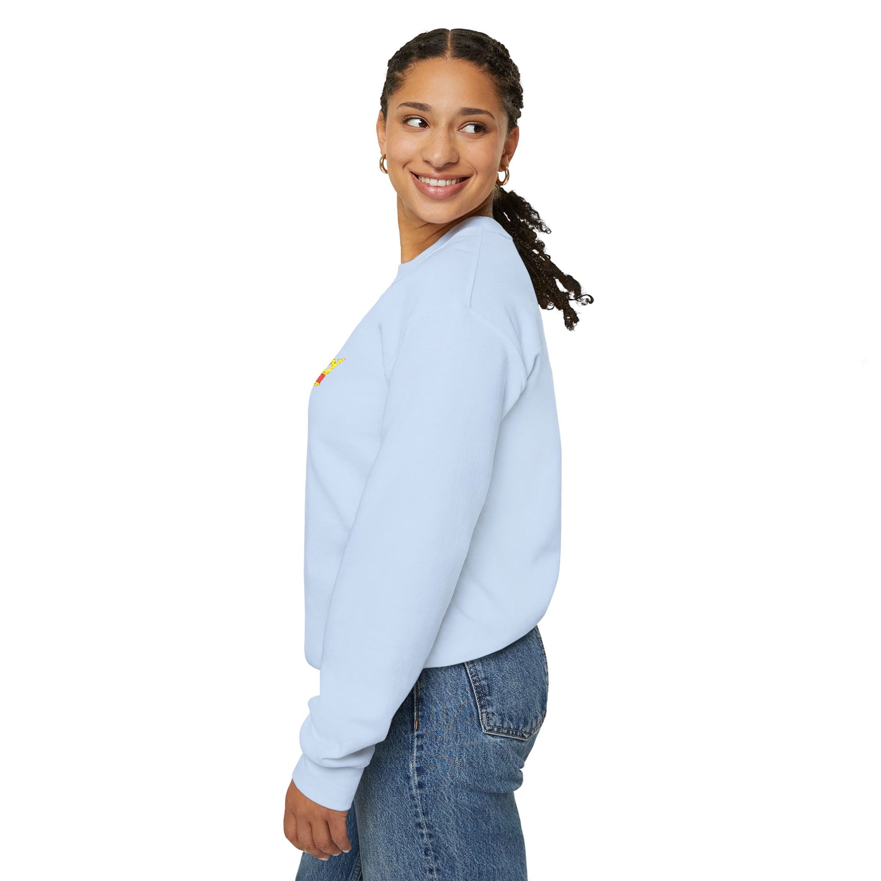 PYCH Sweatshirt - Crewneck Front Chest Crest - Bricks Masons