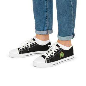 Knight Masons Sneaker - Low Top Sneaker Black & White - Bricks Masons