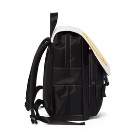 The Order of the Golden Circle Backpack - Gold & White With Multiple Compartments - Bricks Masons