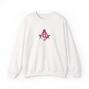 Master Mason Blue Lodge Canada Jurisdiction Sweatshirt - S&C with Canada Flag - Bricks Masons