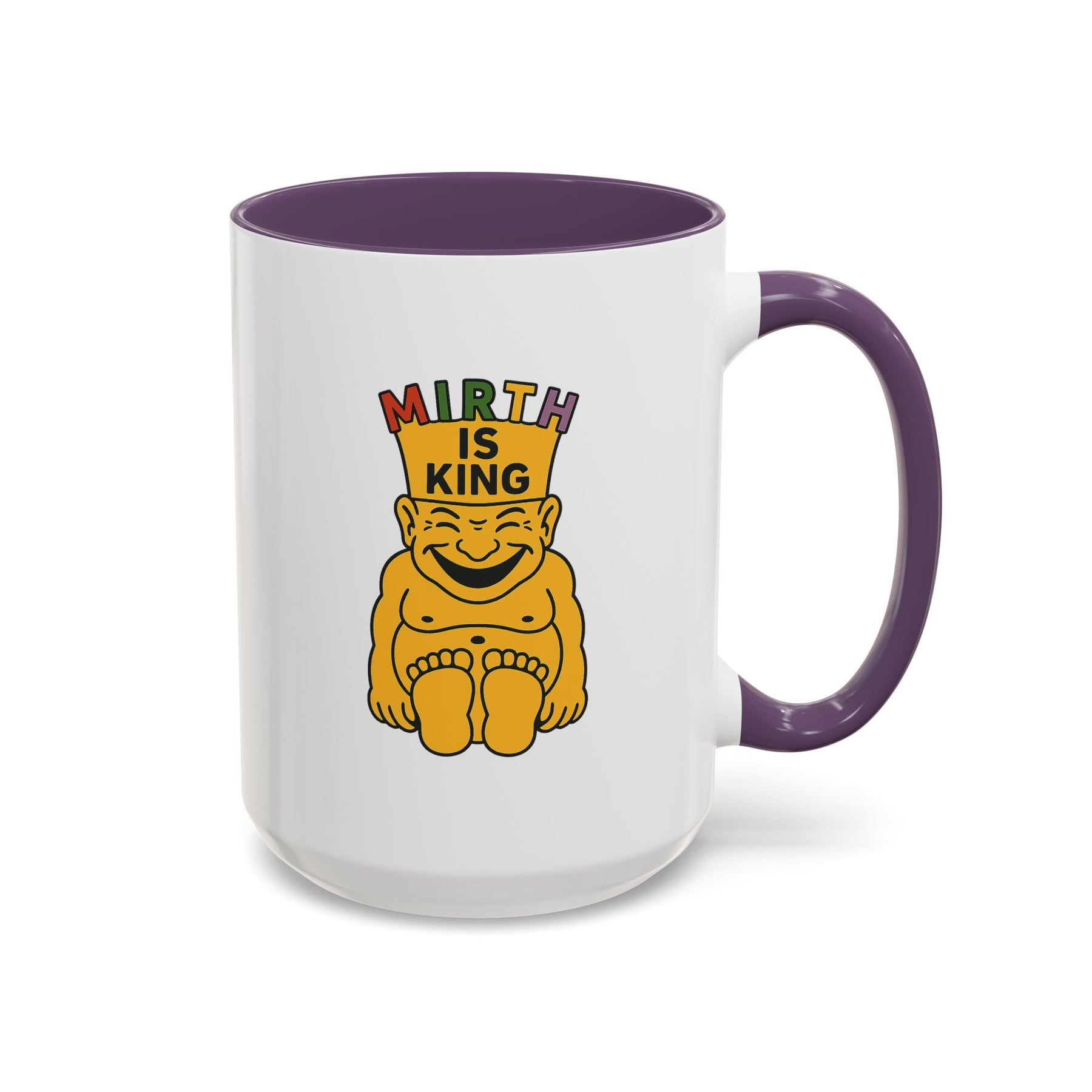 Royal Order of Jesters Mug - Mirth Is King Coffee Mug 11 & 15oz - Bricks Masons