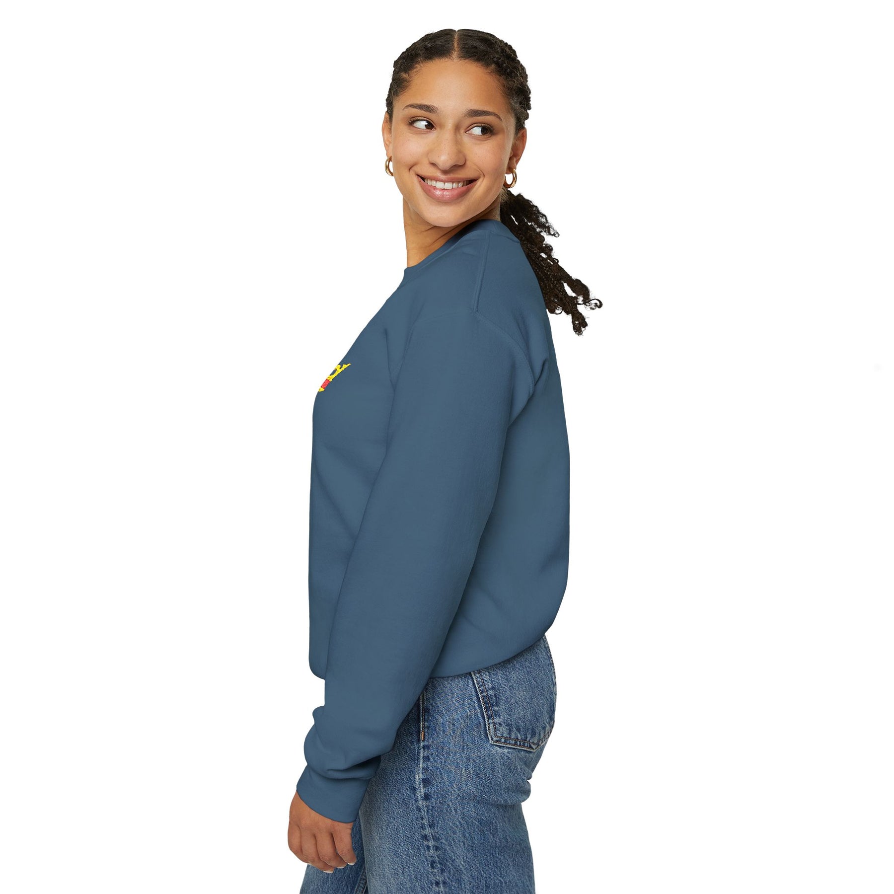 PYCH Sweatshirt - Crewneck Front Chest Crest - Bricks Masons