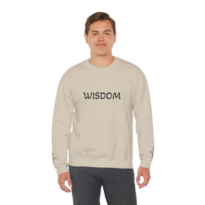 Master Mason Blue Lodge Sweatshirt - Wisdom Front & Sleeves Embroidery - Bricks Masons