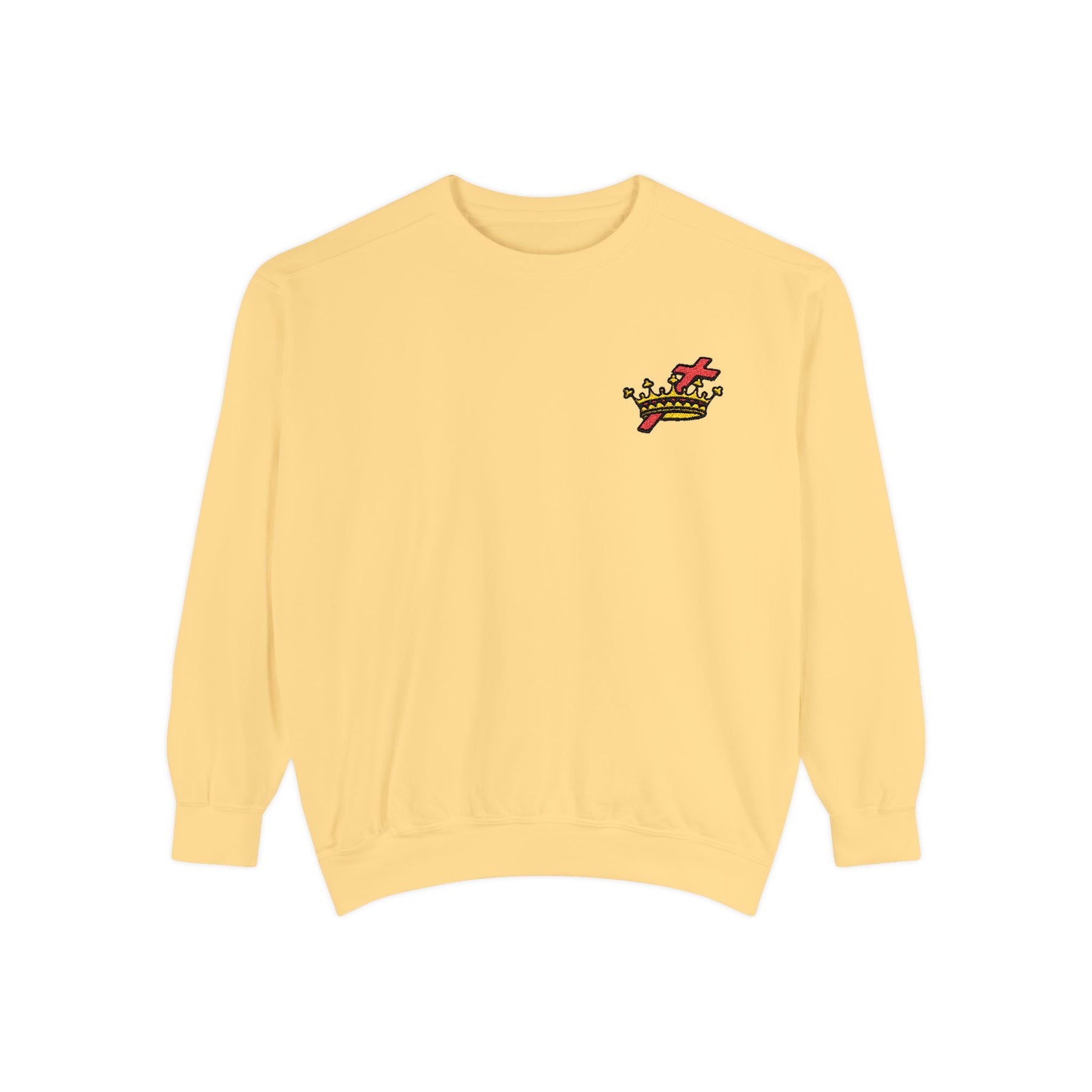 Lady Knights Cyrene Sweatshirt - Cross & Crown Front Embroidery - Bricks Masons