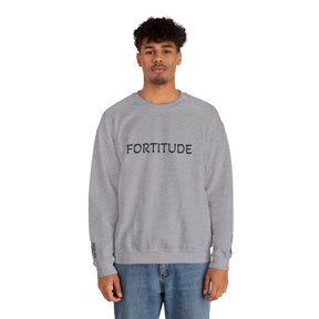 Entered Apprentice Blue Lodge Sweatshirt - Fortitude Front & Sleeves Embroidery - Bricks Masons