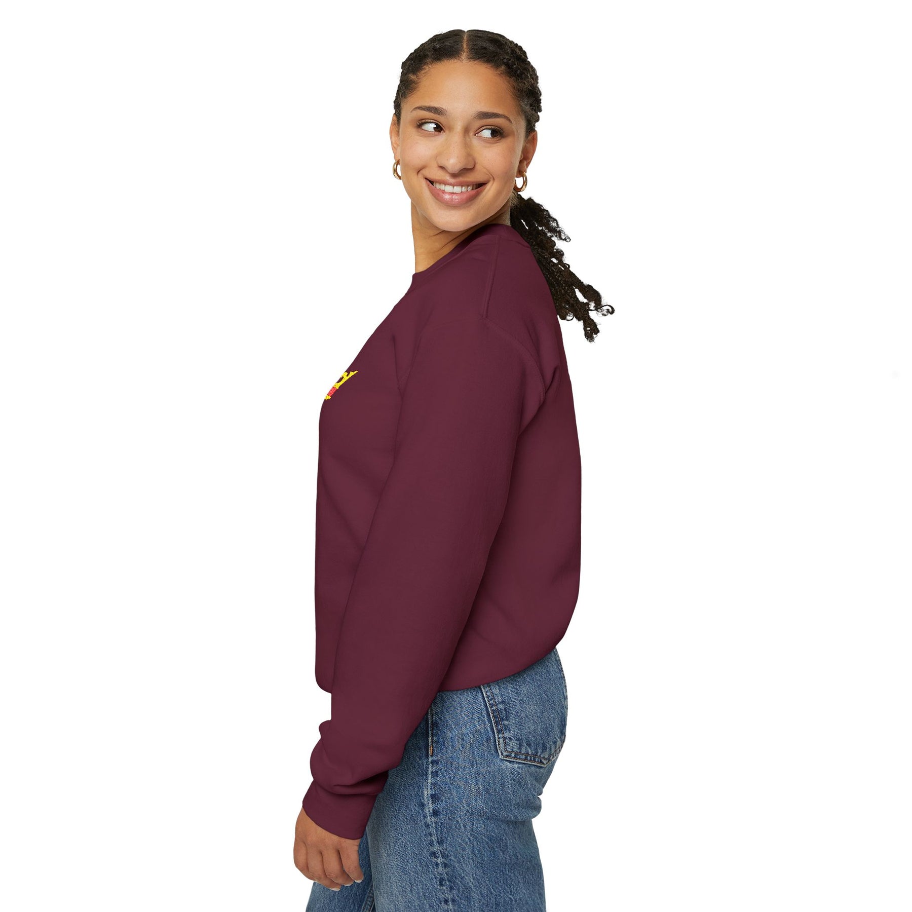 PYCH Sweatshirt - Crewneck Front Chest Crest - Bricks Masons