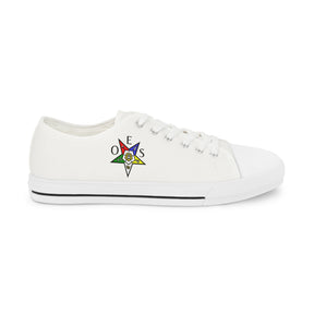 OES Sneaker - Low Top Sneaker Black & White OES Star - Bricks Masons