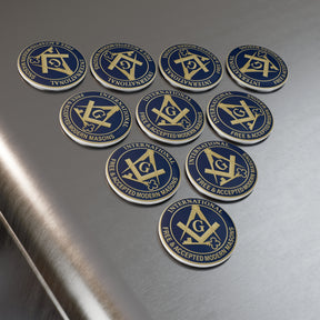 Magnet - Decorative Refrigerator - Bricks Masons