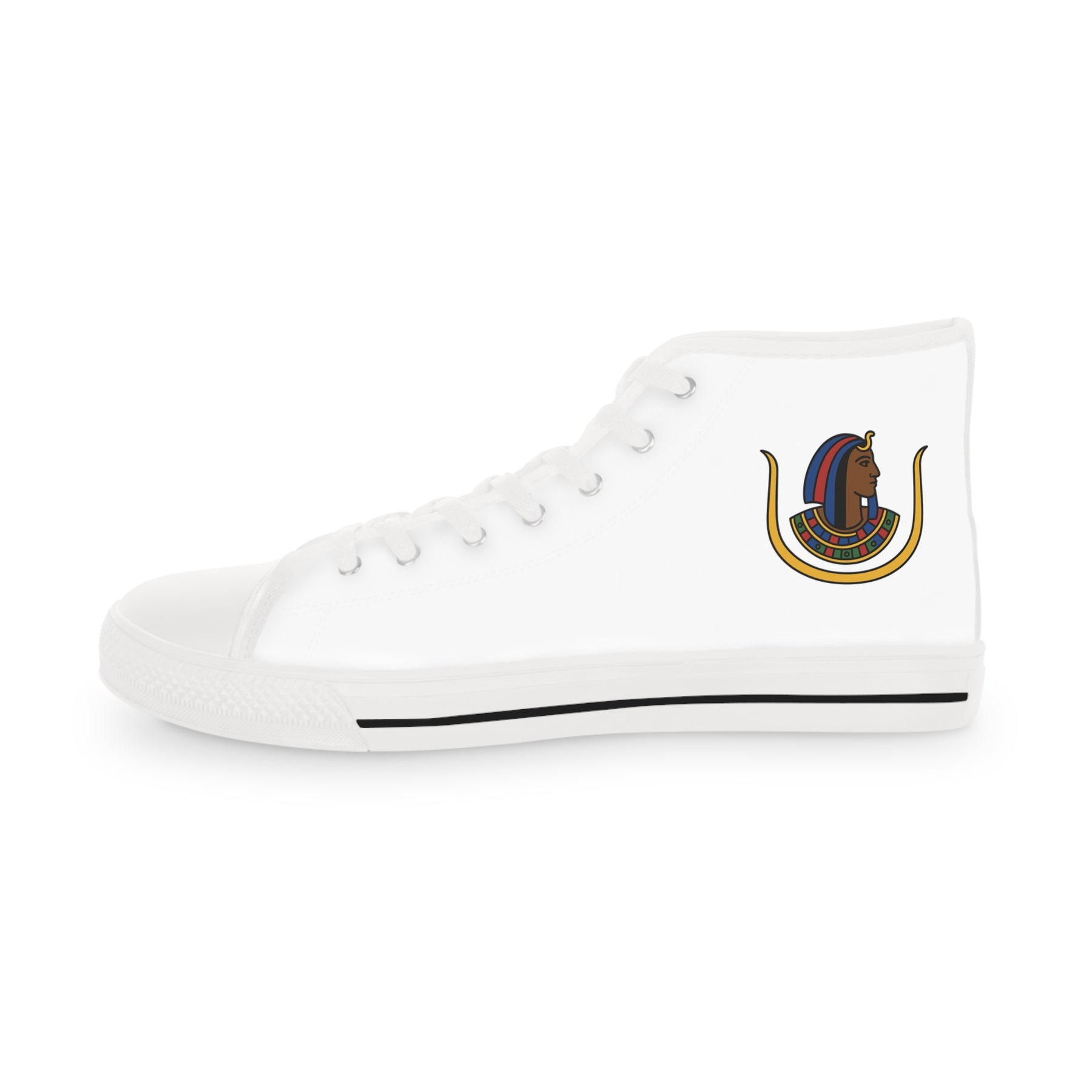 DOI Sneaker - High Top Black & White Sole - Bricks Masons