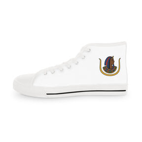 DOI Sneaker - High Top Black & White Sole - Bricks Masons