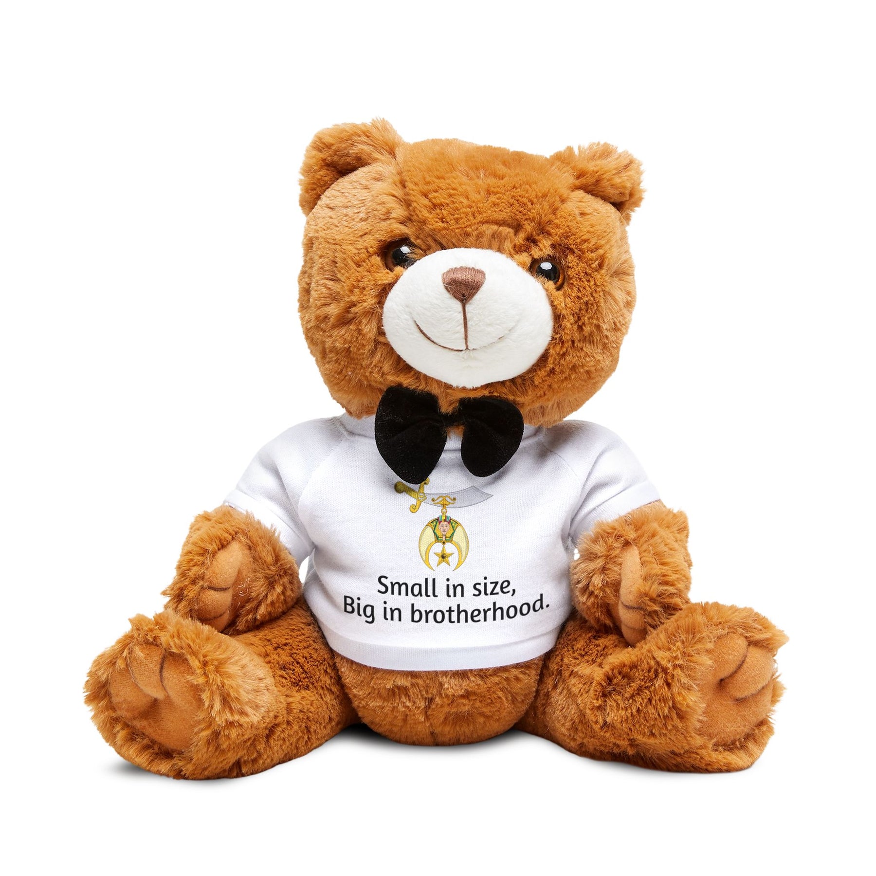 Shriners Teddy Bear - Small in Size, Big in Brotherhood Plushie - Bricks Masons