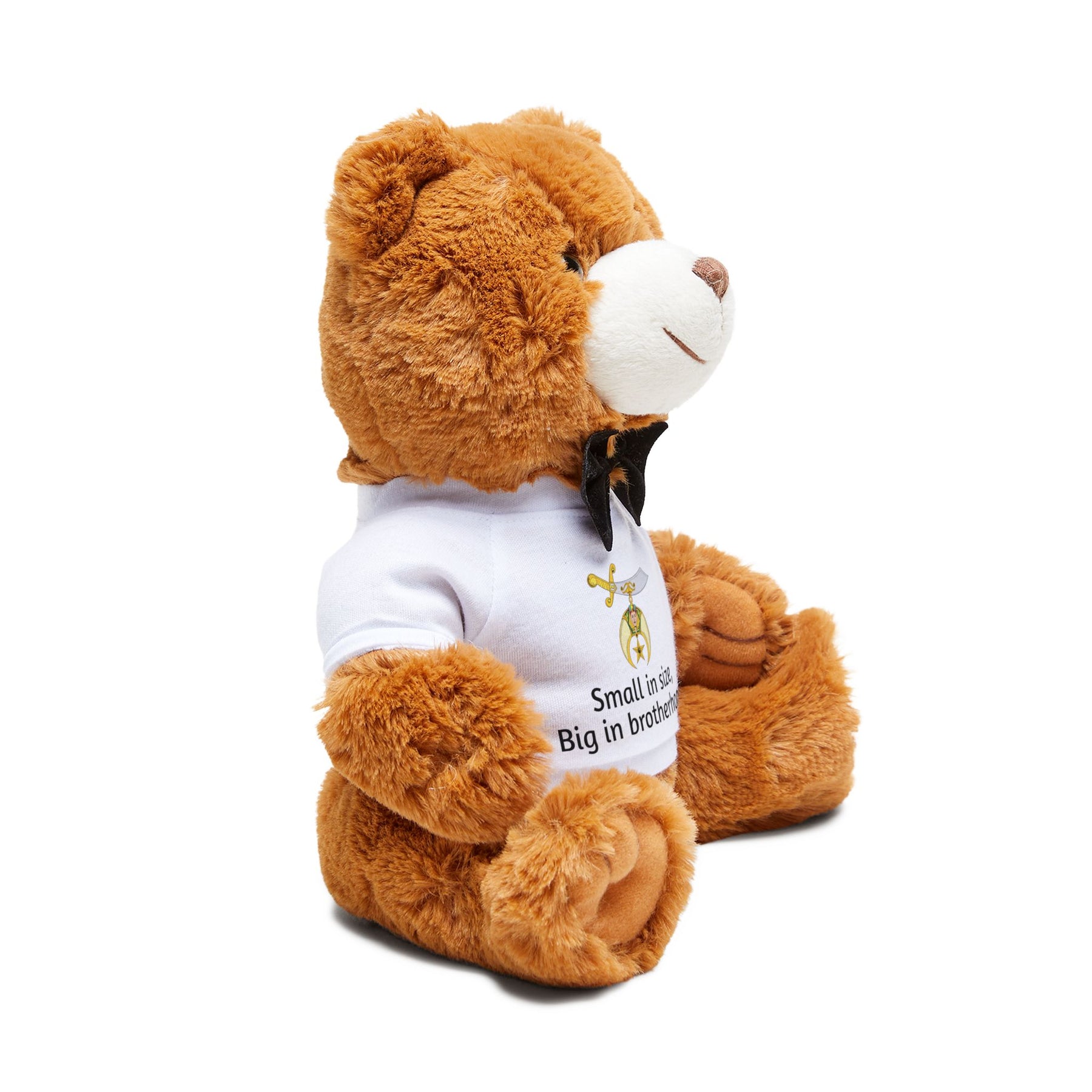 Shriners Teddy Bear - Small in Size, Big in Brotherhood Plushie - Bricks Masons
