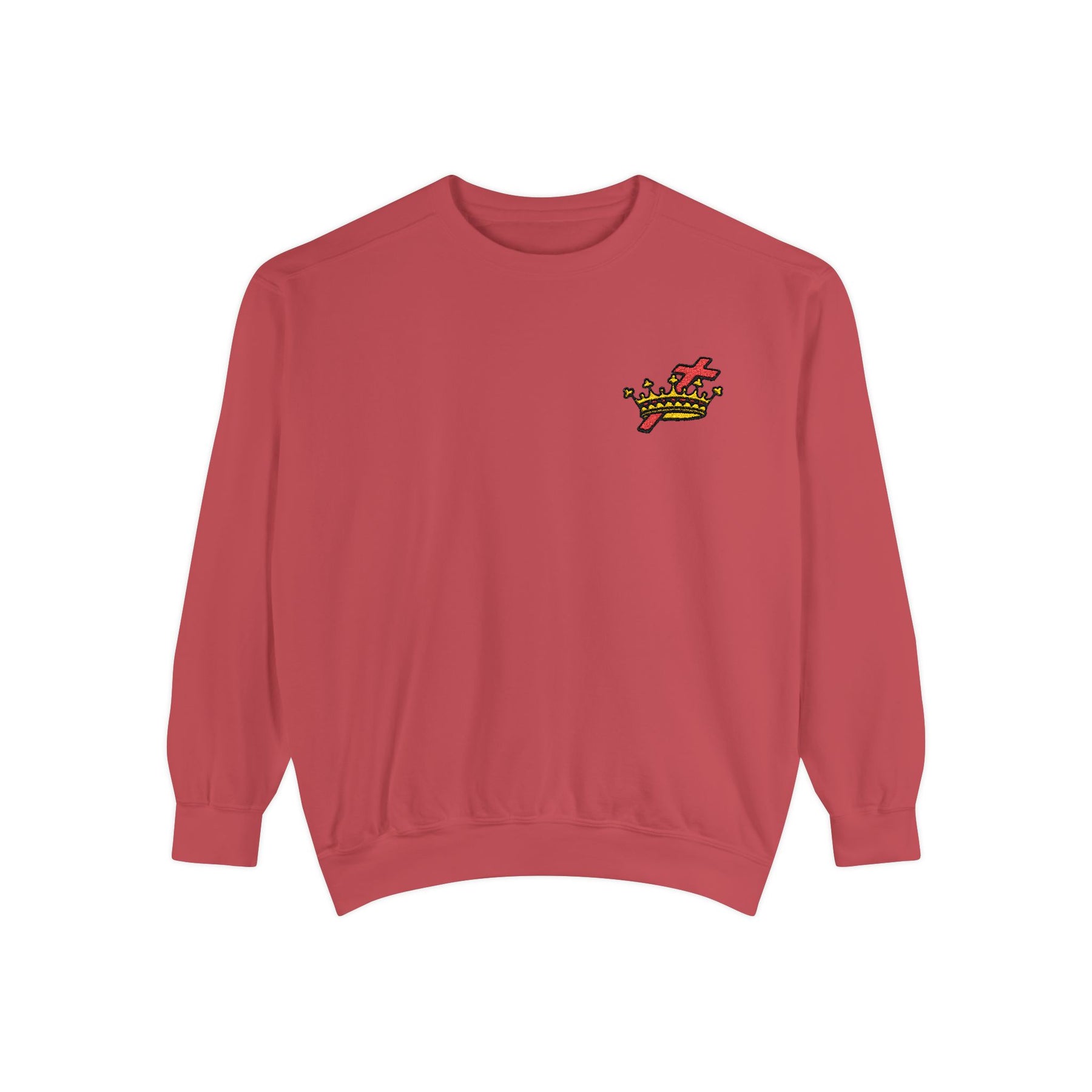 Lady Knights HoTC Sweatshirt - Embroidered Emblem Crewneck Apparel - Bricks Masons