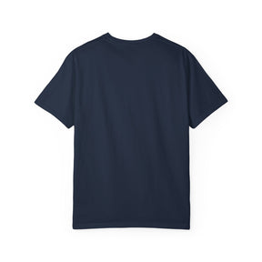 Master Mason Blue Lodge T-Shirt - Garment-Dyed USA Flag Mason - Bricks Masons