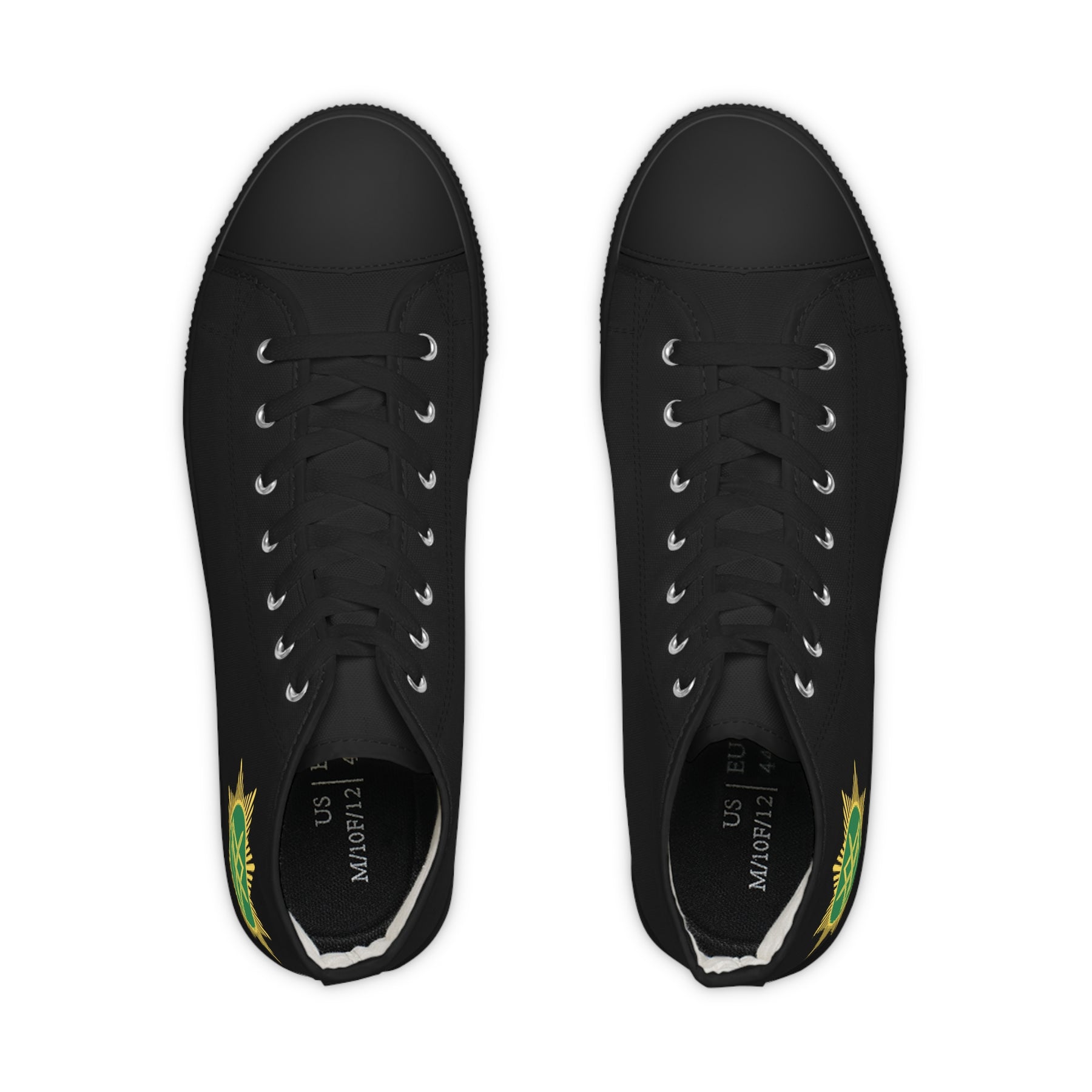 Knight Masons Sneaker - High Top Black & White - Bricks Masons
