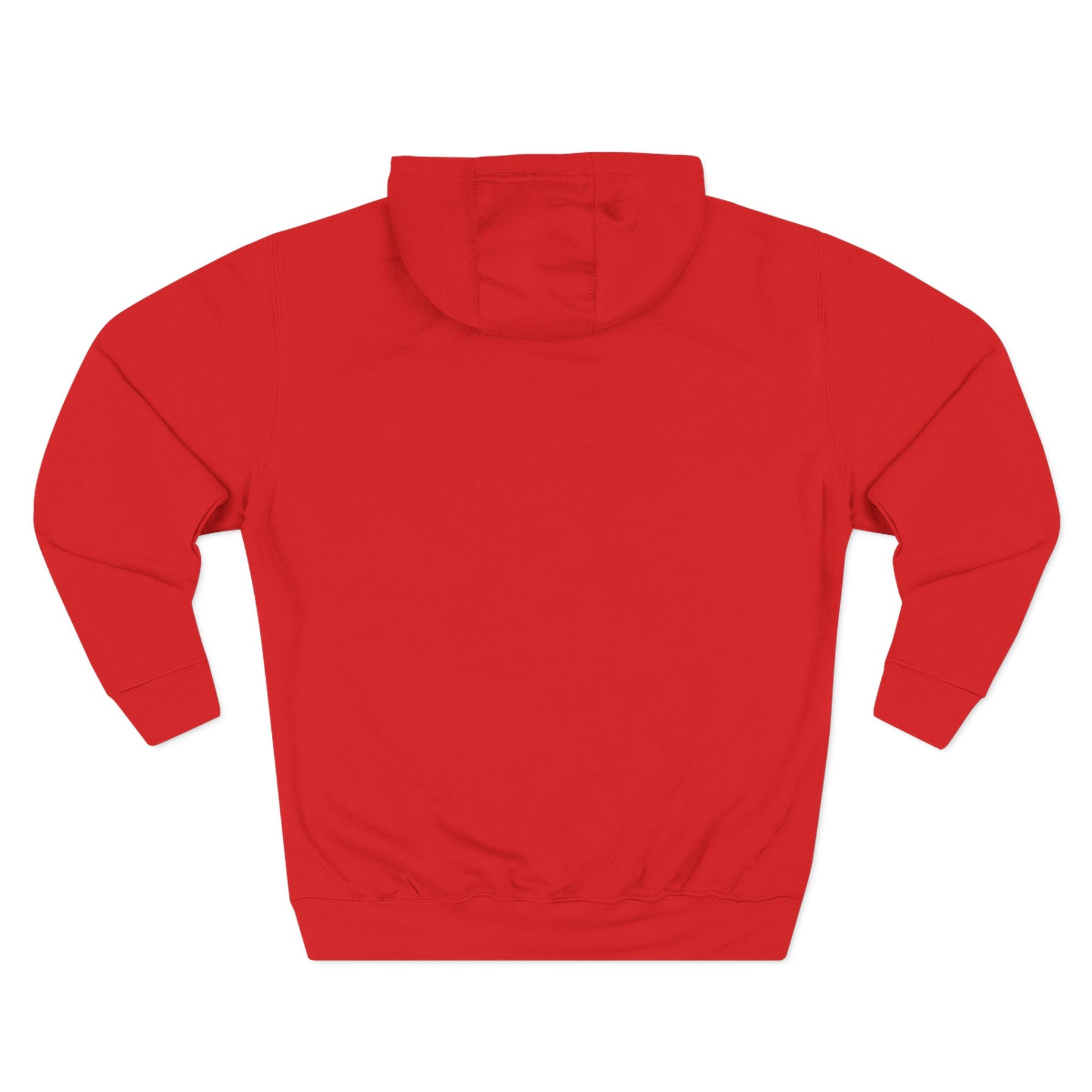 Red Cross of Babylone Hoodie - Embroidered Signature Detail - Bricks Masons