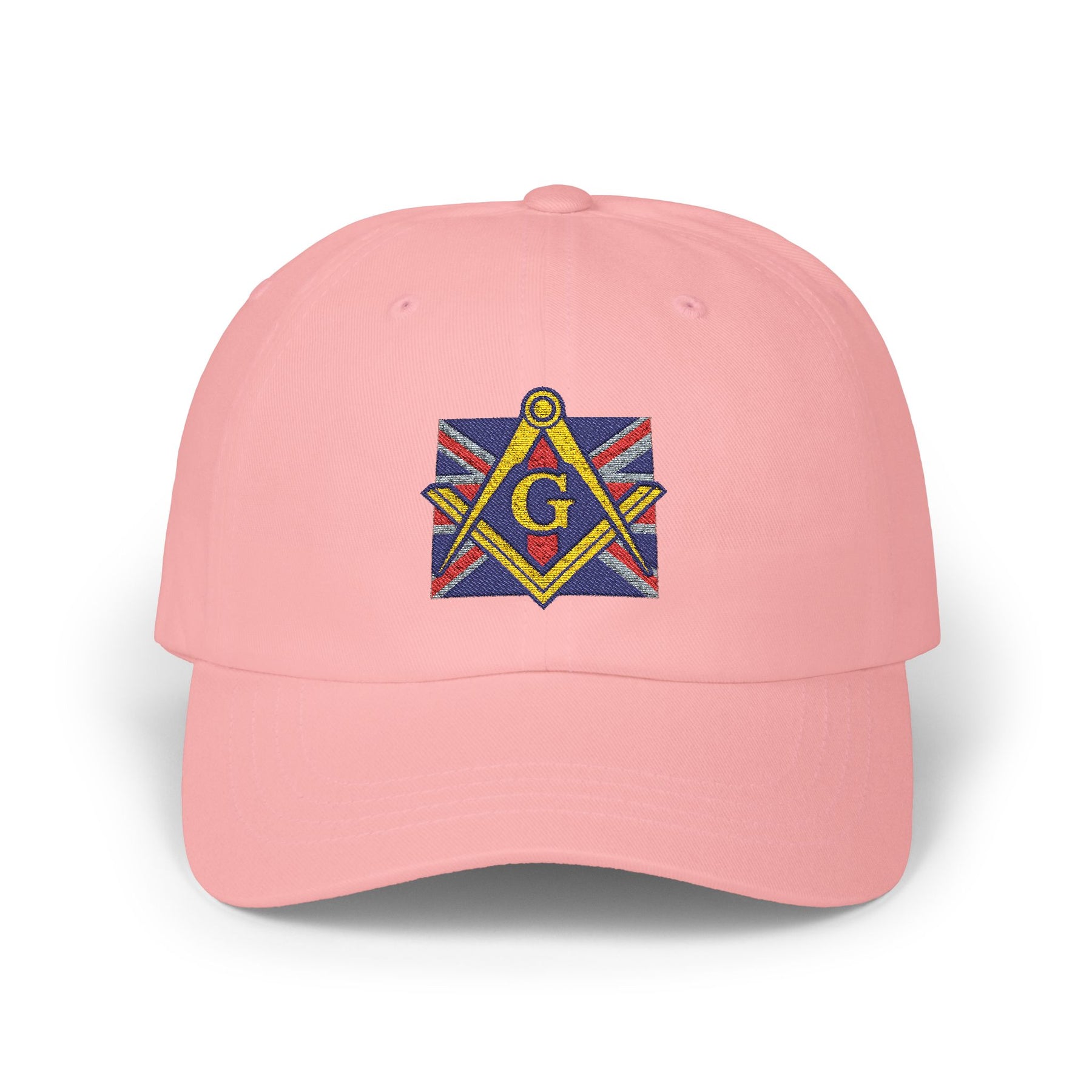 Master Mason Craft Baseball Cap - United Kingdom Mason Square & Compass G - Bricks Masons