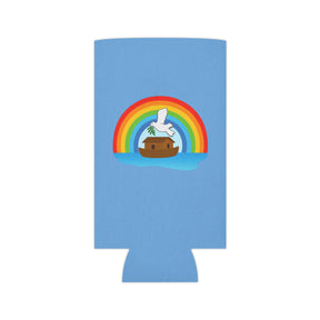 Royal Ark Mariner Can Cooler - Blue With Vibrant Colors PU - Bricks Masons